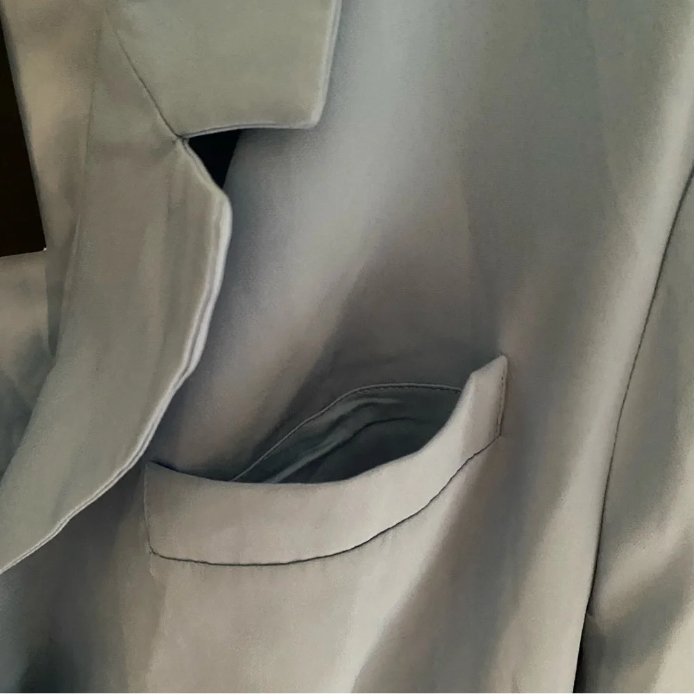 Boohoo Blue Oversized Blazer NWT - Picture 8 of 15
